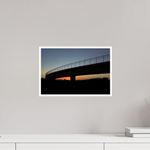 15 x 10″, Fine Art Glossy Serene Sunset Overpass