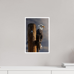 10 x 15″, Fine Art Glossy Majestic Bald Eagle Wall Art Print