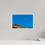 15 x 10″, Fine Art Glossy Moonlit Mountain Landscape