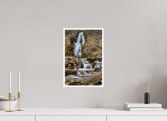 10 x 15″, Fine Art Glossy Majestic Waterfall