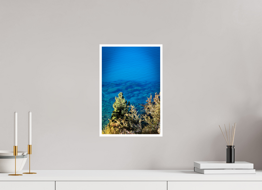 10 x 15″, Fine Art Glossy Lake Tahoe Pure Water