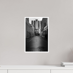 10 x 15″, Fine Art Glossy Fulton Alley Rainy Day Urban Print
