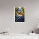 16 x 24″, Photo Print Matte Autumn Roadscape