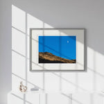 Moonlit Mountain Landscape