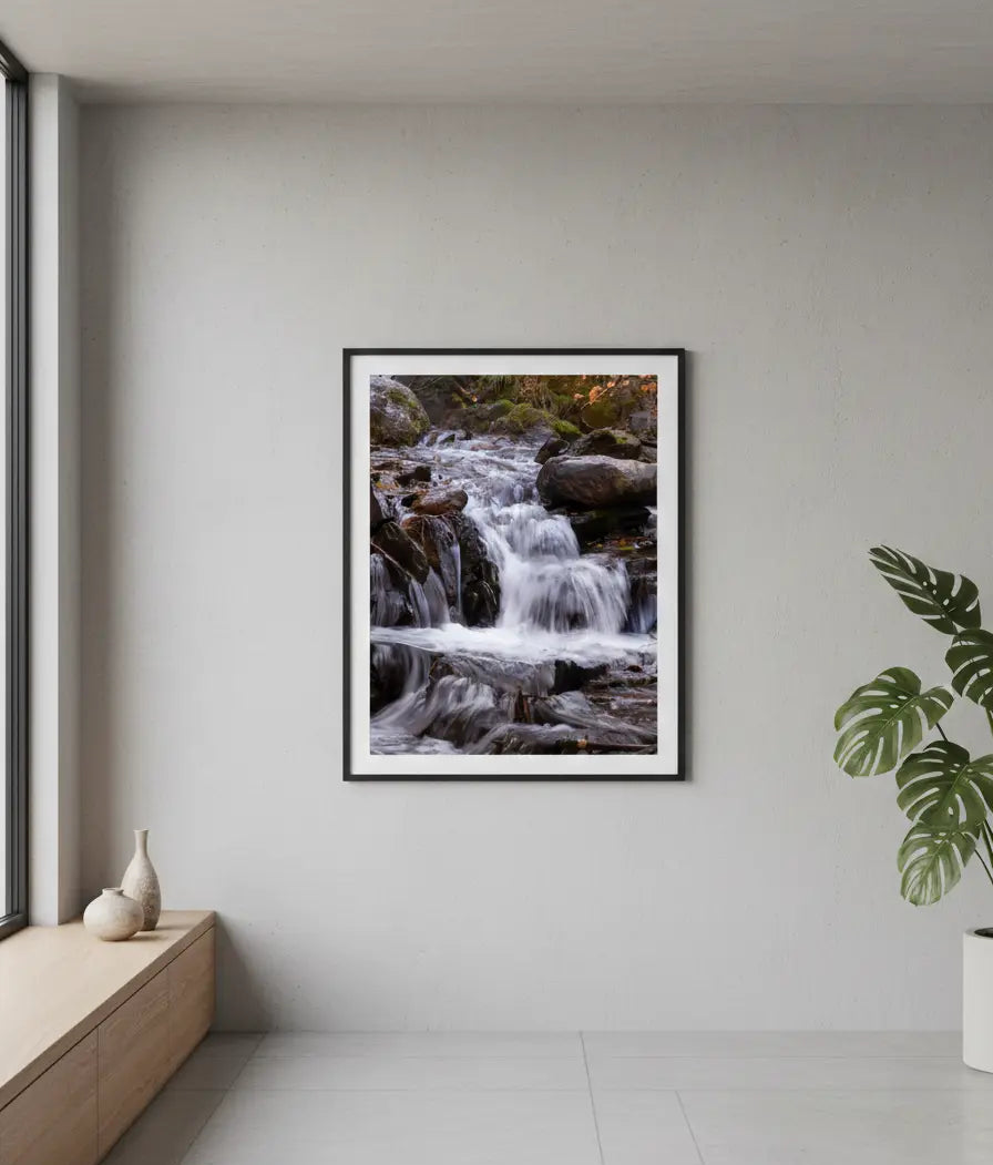 Autumn Waterfall Haven