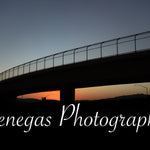 Serene Sunset Overpass