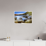 24 x 16″, Fine Art Glossy Mountain Lake Tahoe Serenity