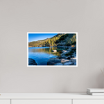 15 x 10″, Fine Art Glossy Tranquil Lake Tahoe Morning