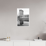 16 x 24″, Fine Art Matte Downtown Reno Puddle Reflection Print